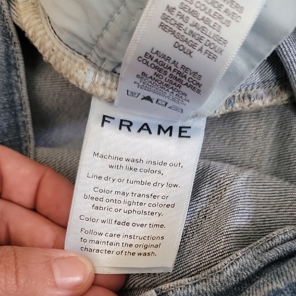 Frame Denim Blue Skinny Jeans - Picture 7 of 13